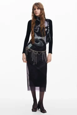 Multi-position midi dress