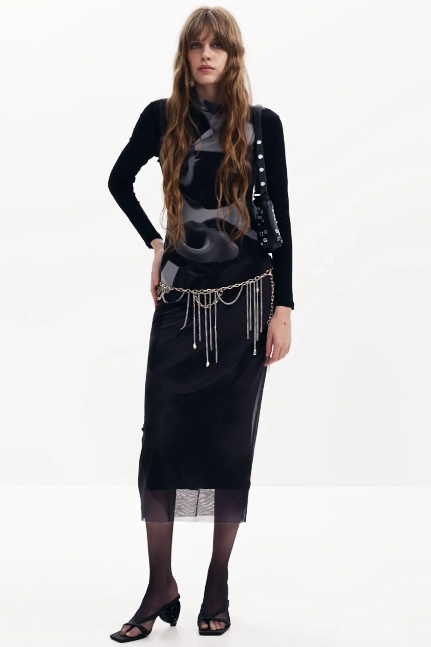 Multi-position midi dress