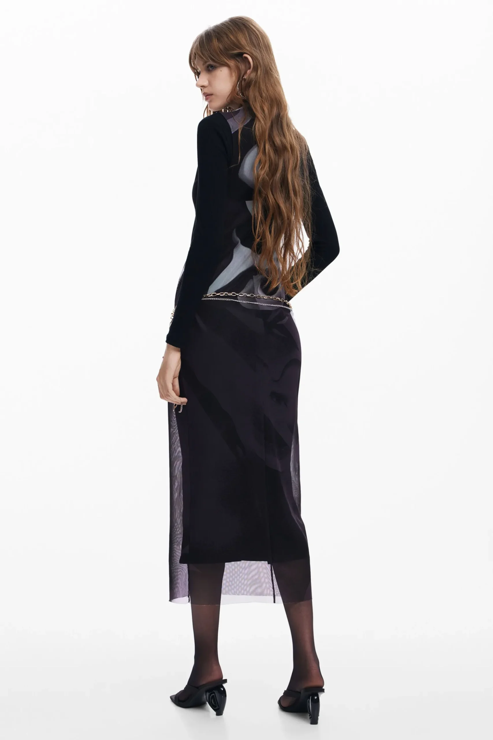 Multi-position midi dress