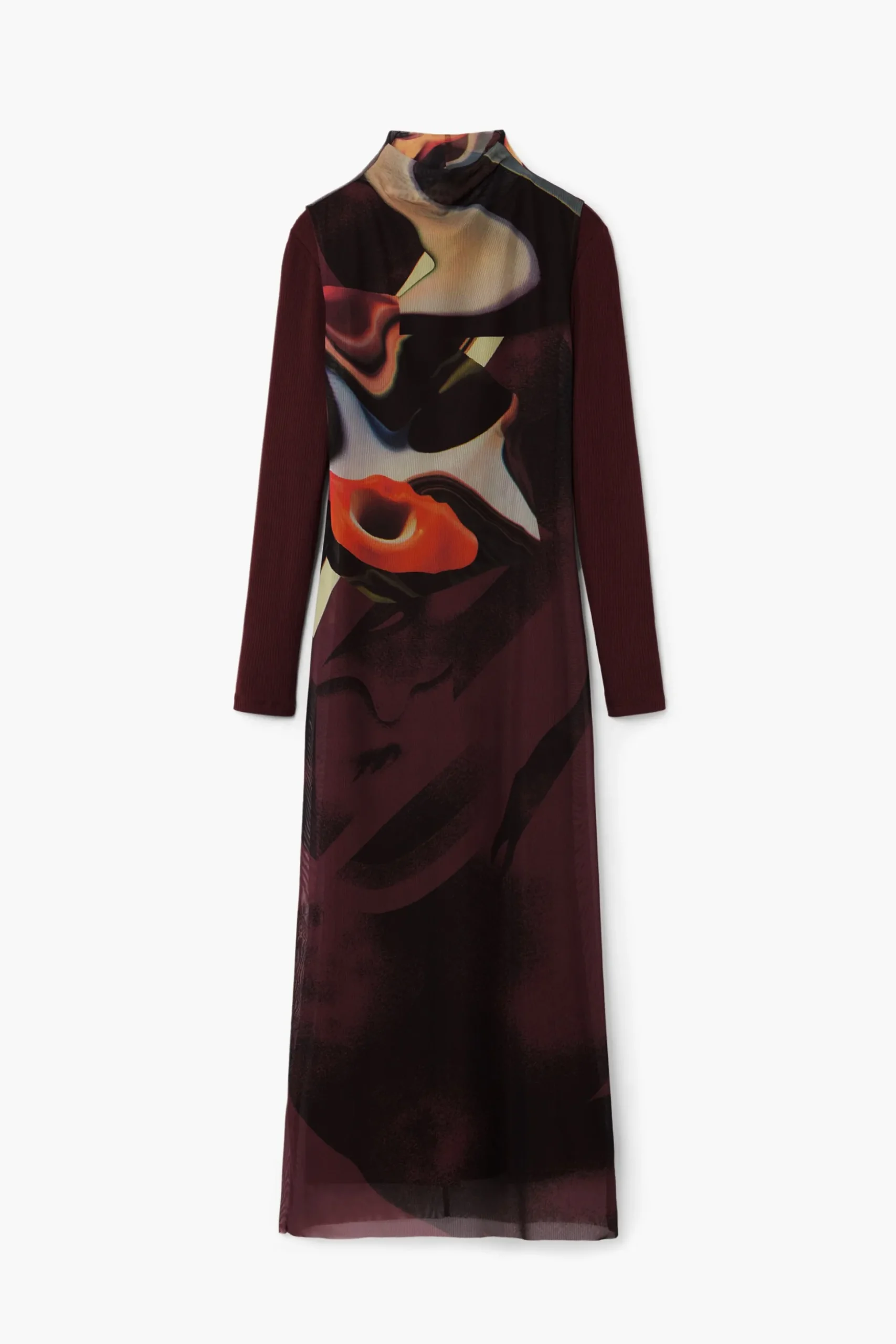 Multi-position midi dress