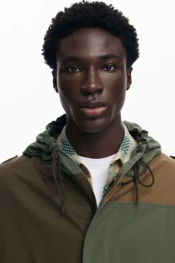 Multitone parka
