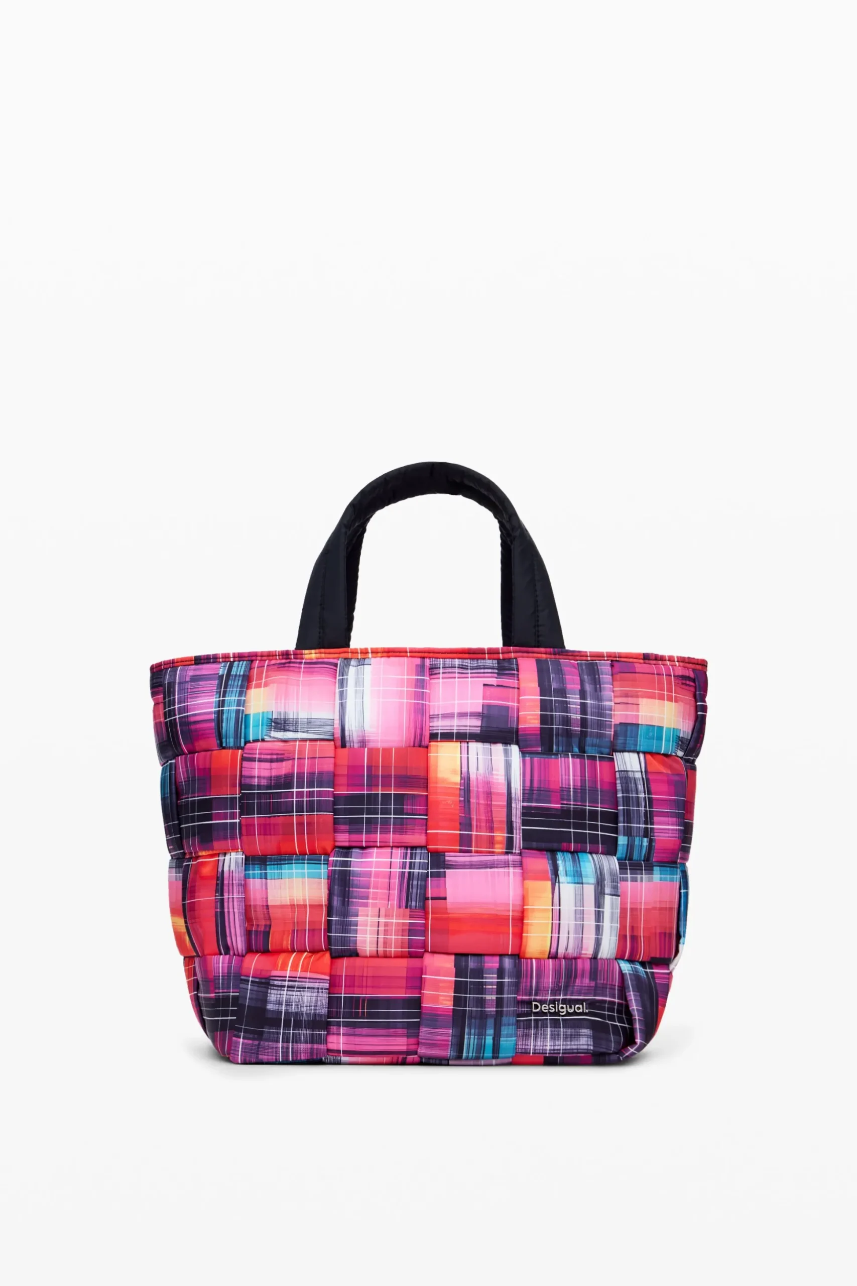 Nylon bag with Arty multi-position handles