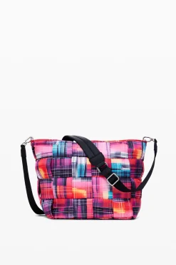 Nylon bag with Arty multi-position handles