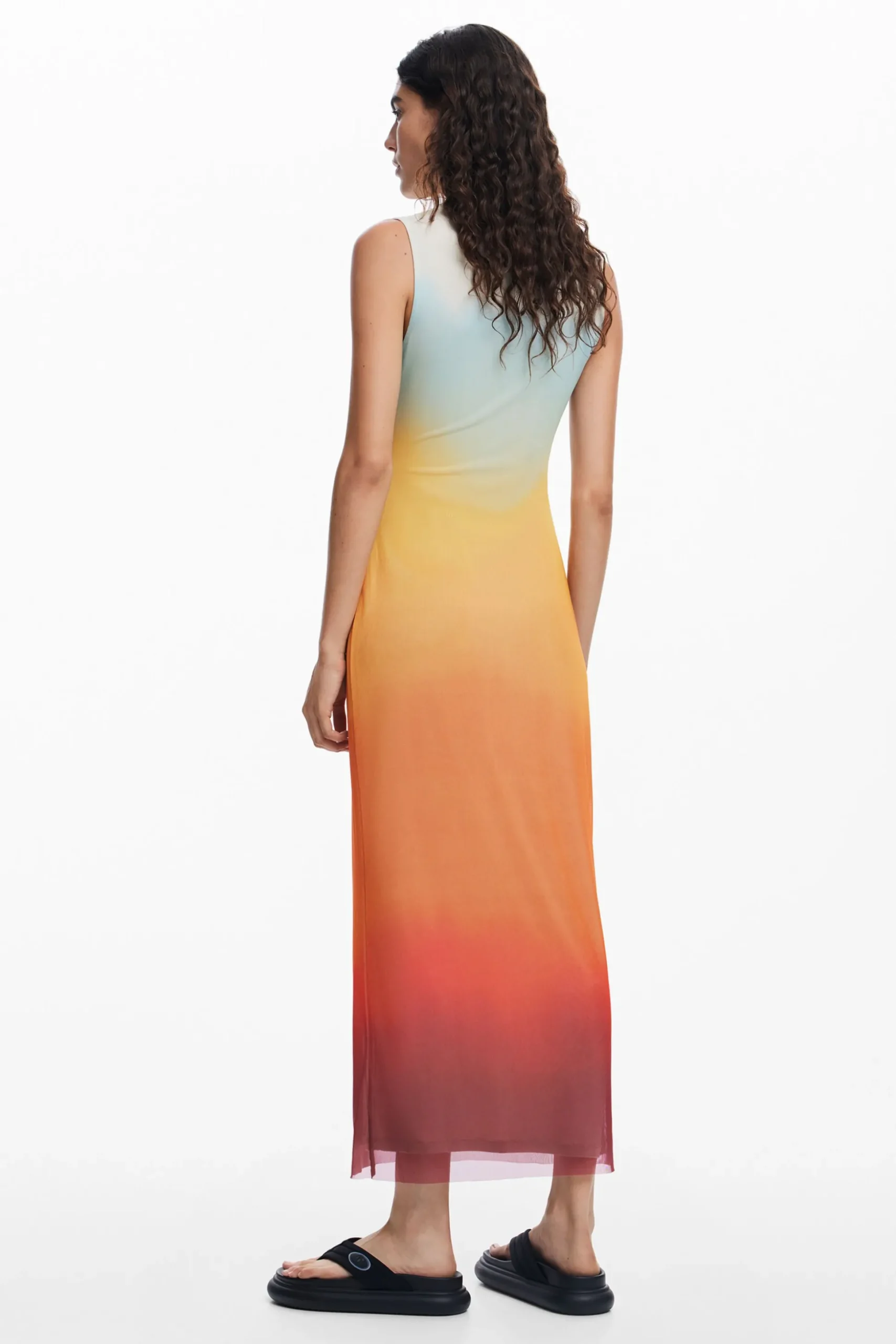 Ombre tulle dress