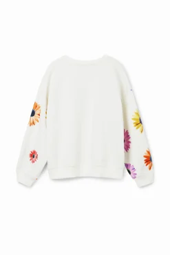 Oversize daisy sweatshirt