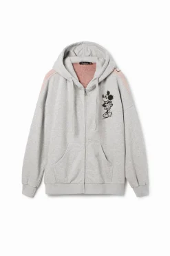 Oversized jacquard Mickey Mouse sweatshirt