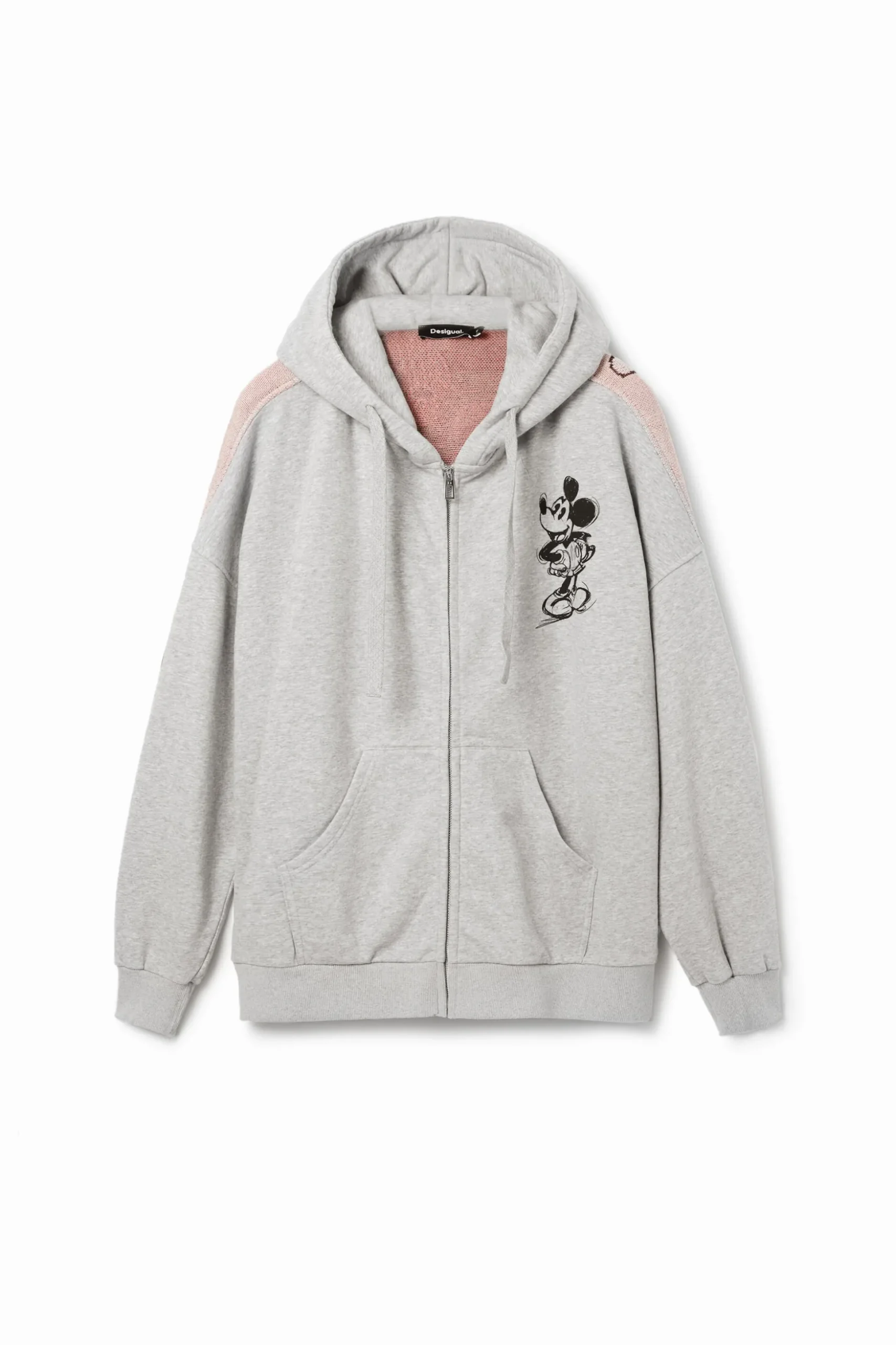 Oversized jacquard Mickey Mouse sweatshirt