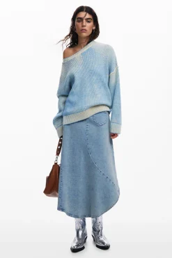 Oversized tie-dye sweater