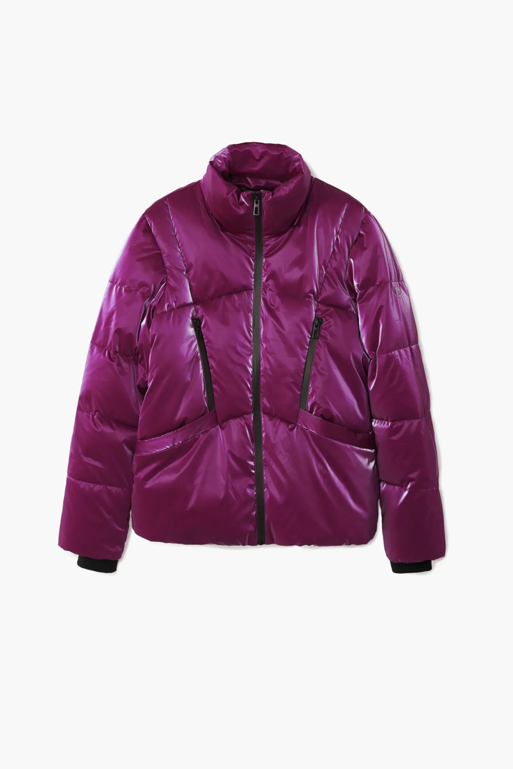 Padded coat with hood