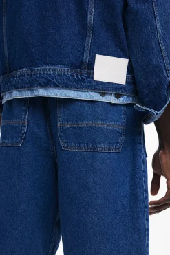 Patchwork denim jacket