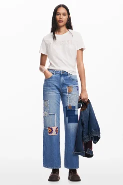 Patchwork jeans