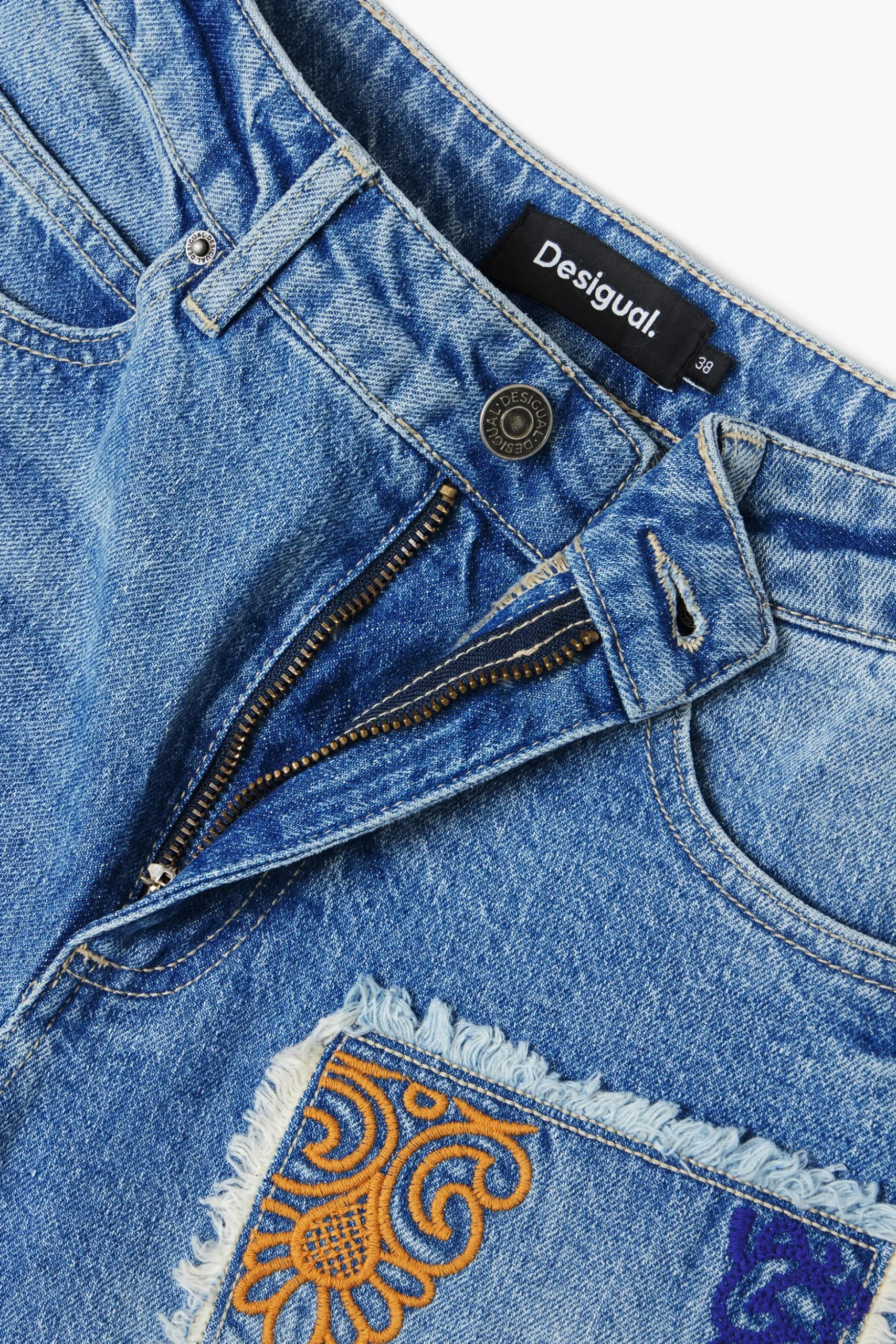 Patchwork jeans
