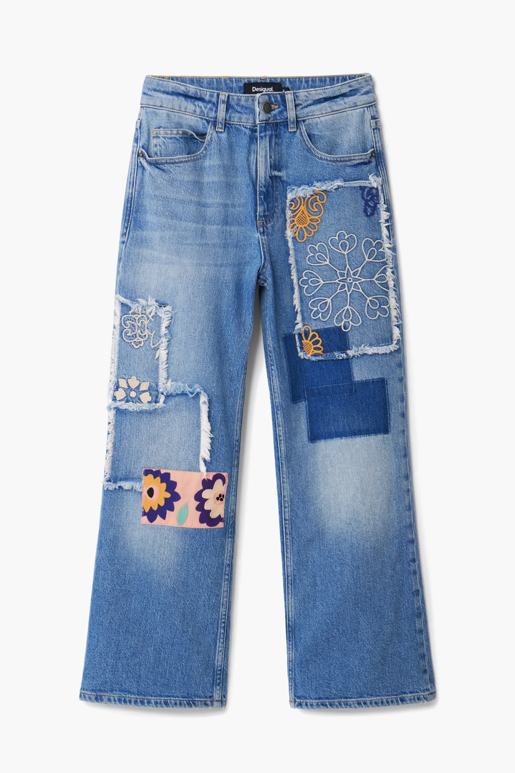 Patchwork jeans