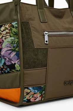 Patchwork shopper bag