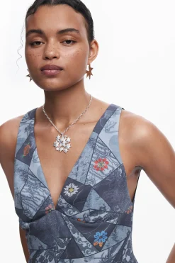 Patchwork tank top