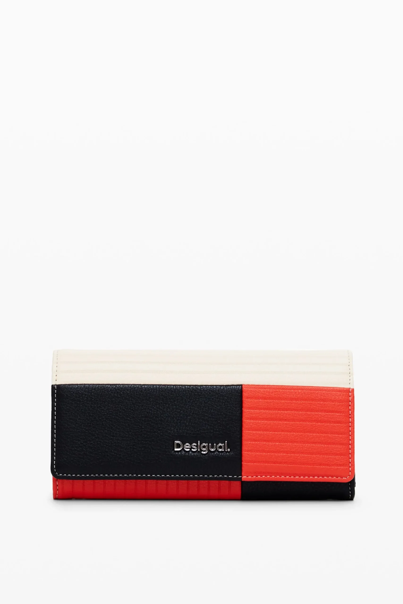 Patchwork texture wallet