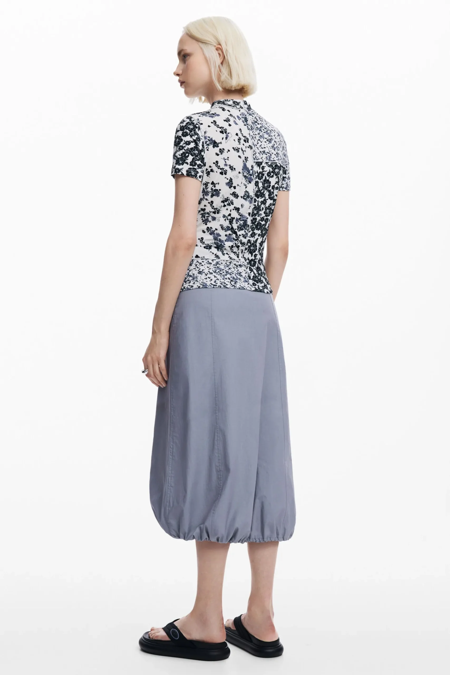 Patchy floral T-shirt