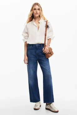 Pink culotte pants
