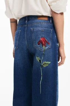 Pink culotte pants