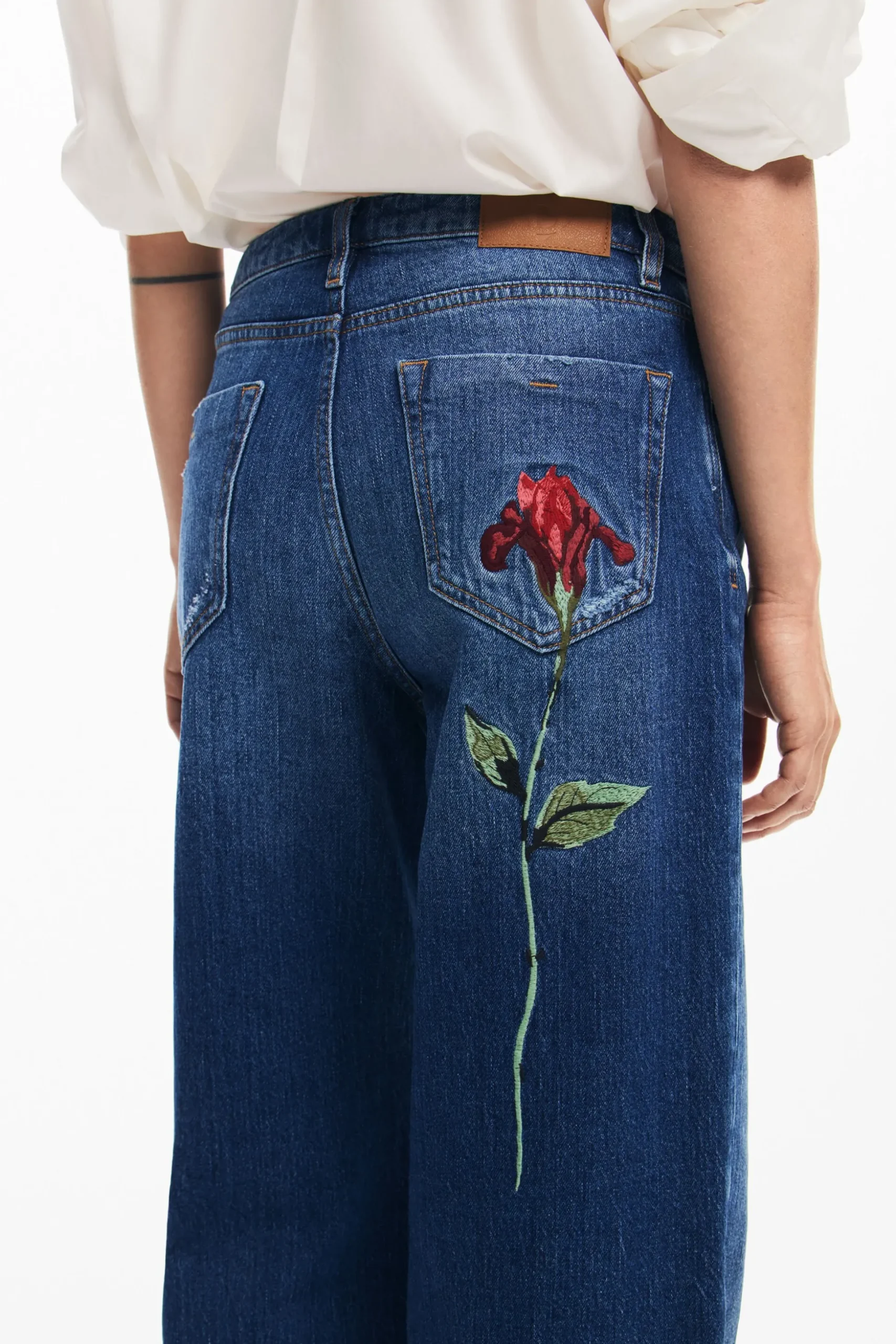 Pink culotte pants