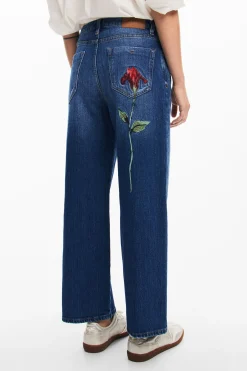 Pink culotte pants