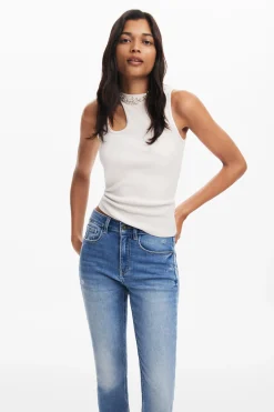 Plain skinny jeans