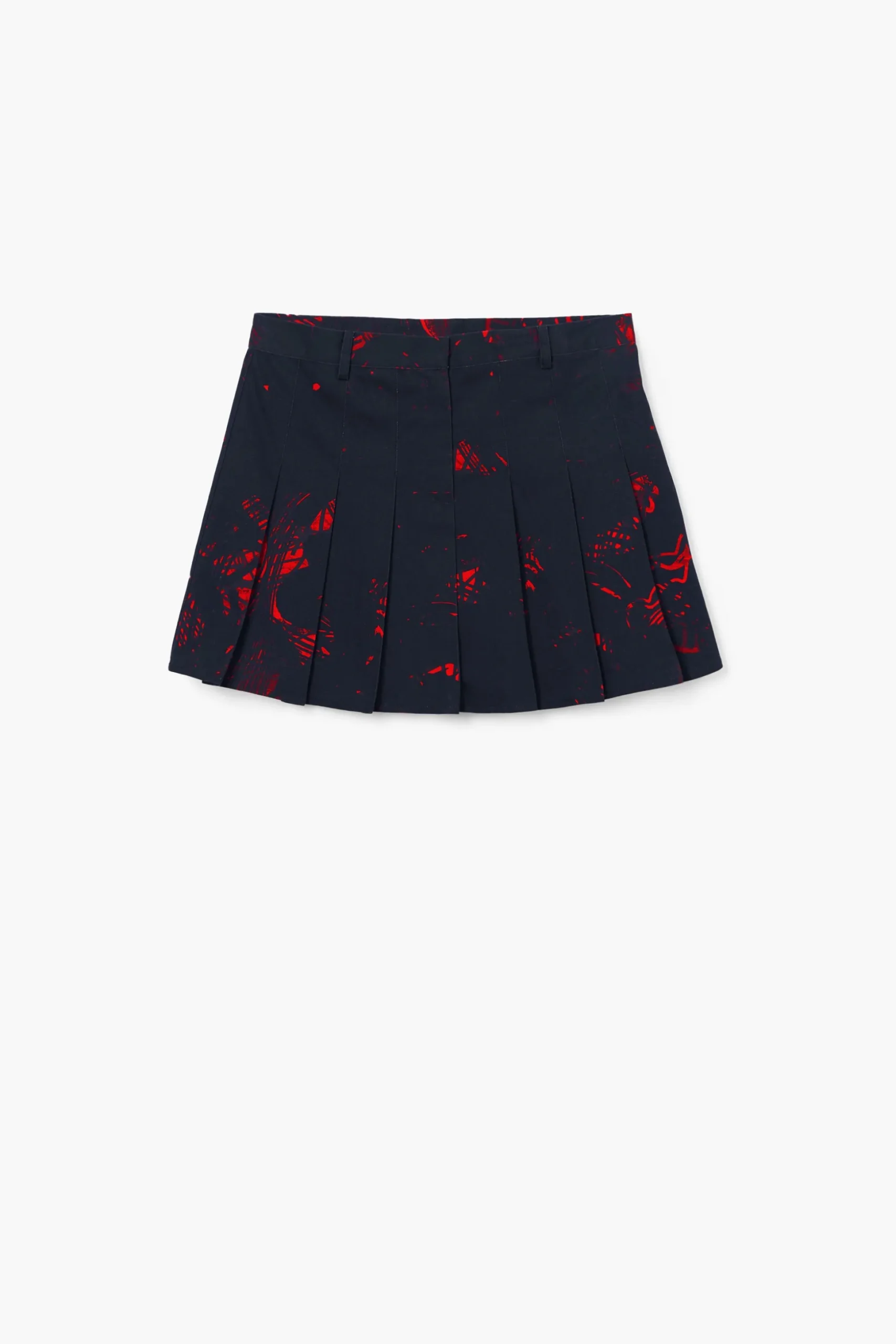 Pleated miniskirt by M. Christian Lacroi