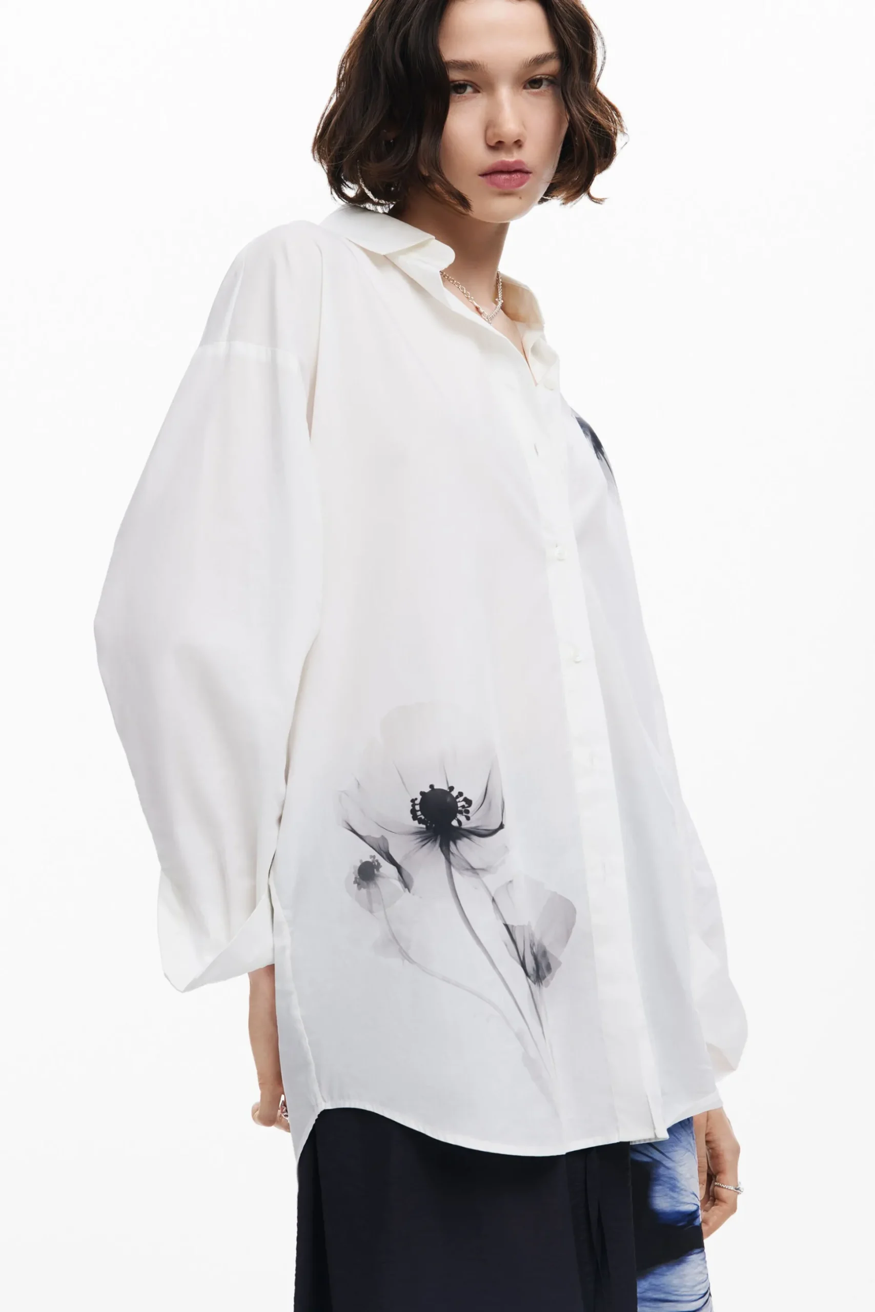 Poppy print shirt