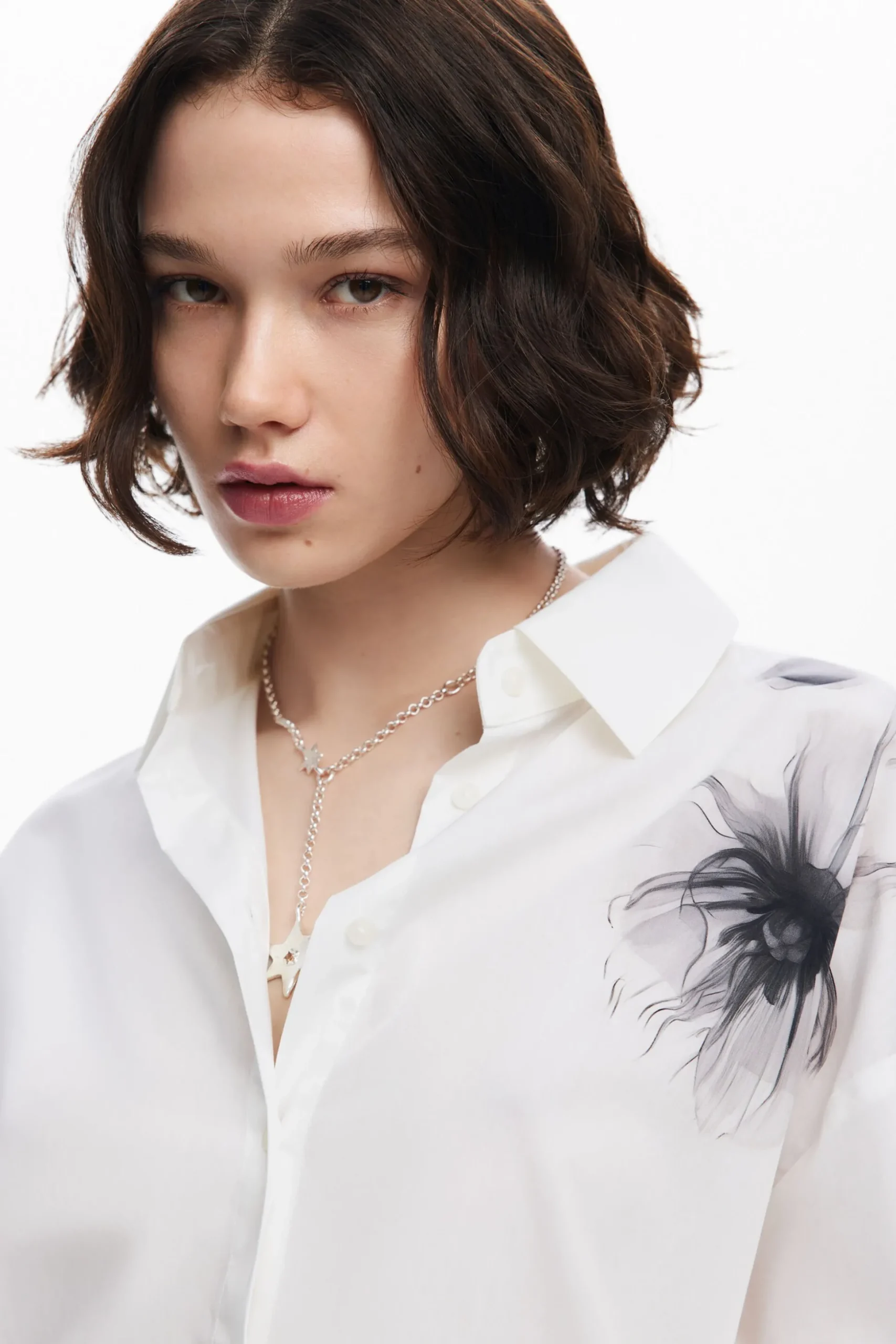 Poppy print shirt