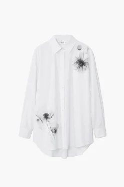 Poppy print shirt