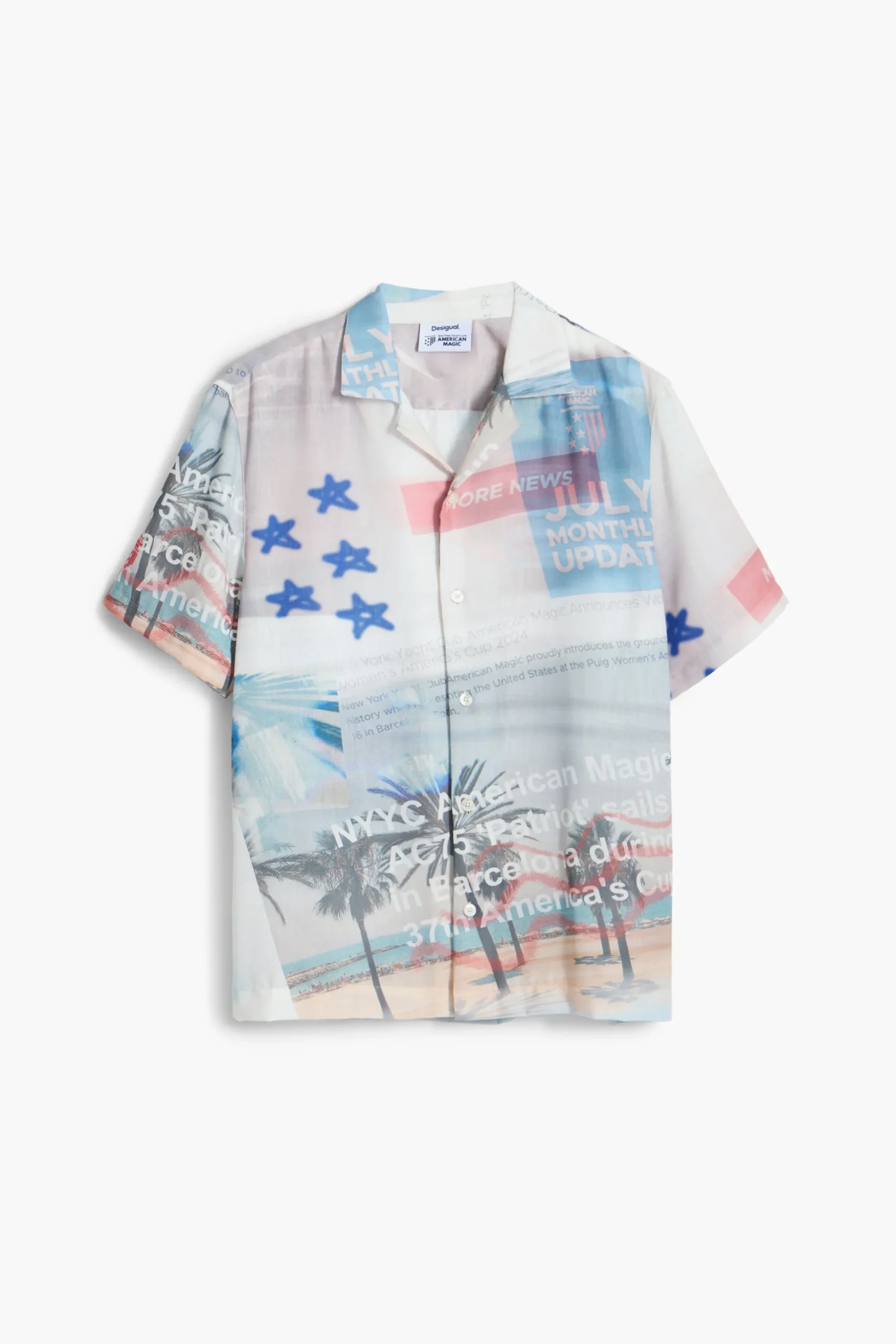 Printed American Magic Shirt