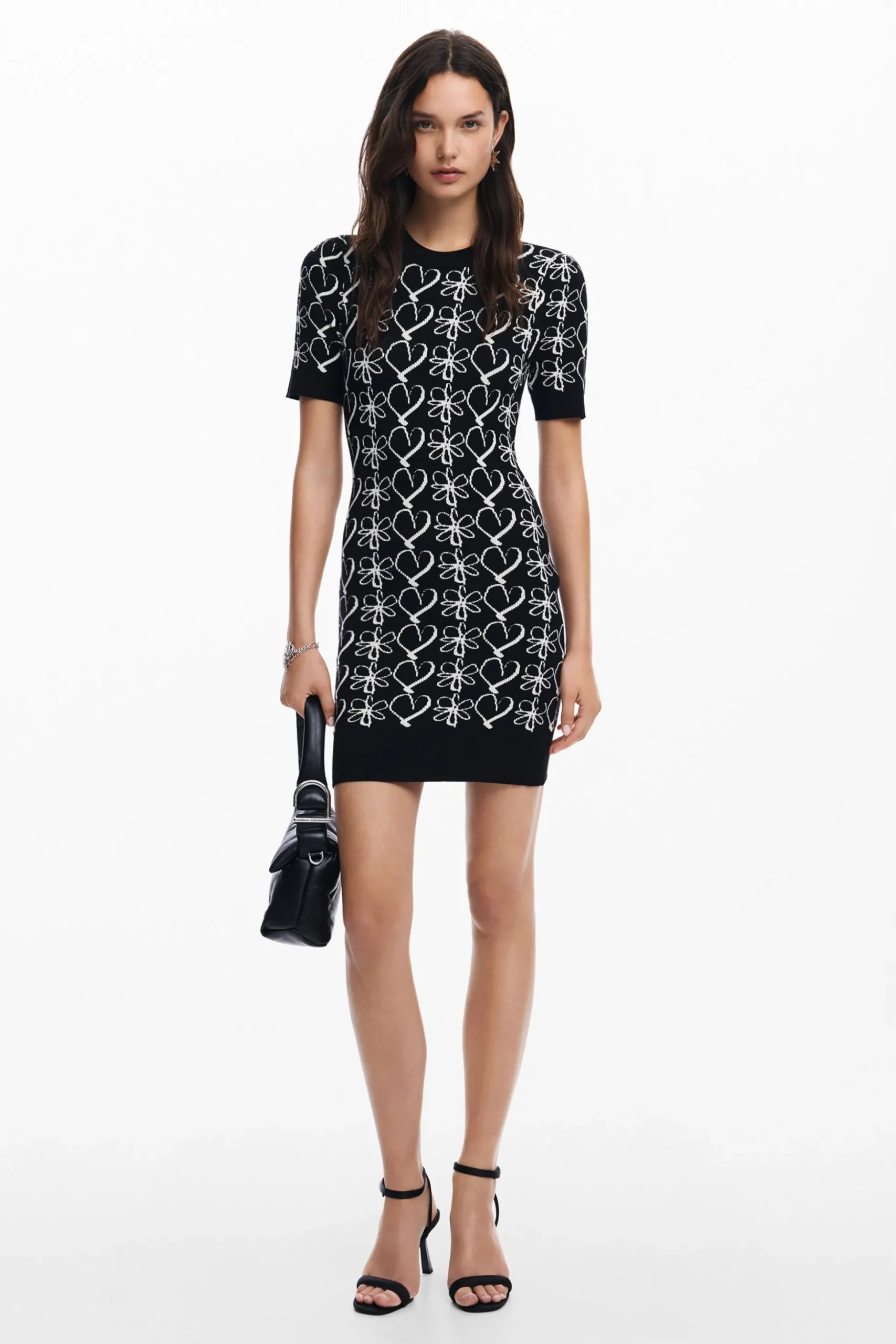 Printed Mini Dress M. Christian Lacroix