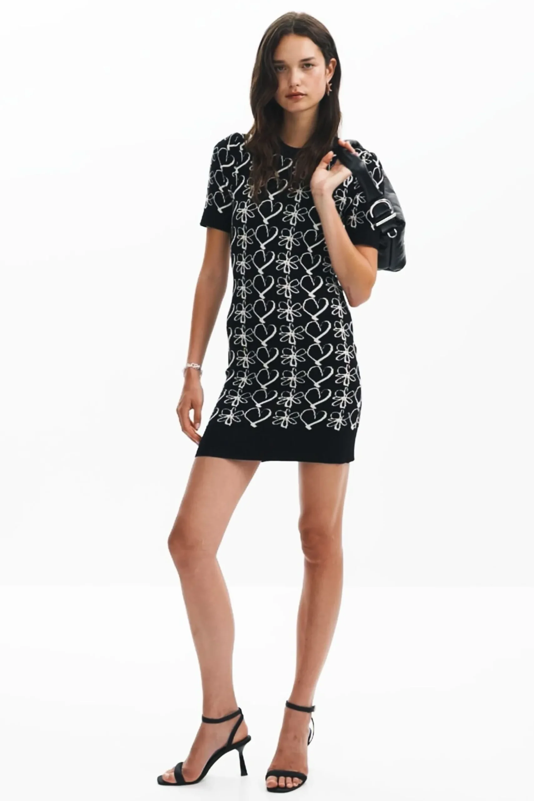 Printed Mini Dress M. Christian Lacroix