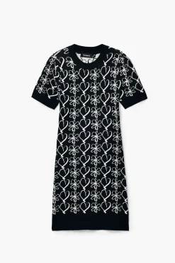 Printed Mini Dress M. Christian Lacroix
