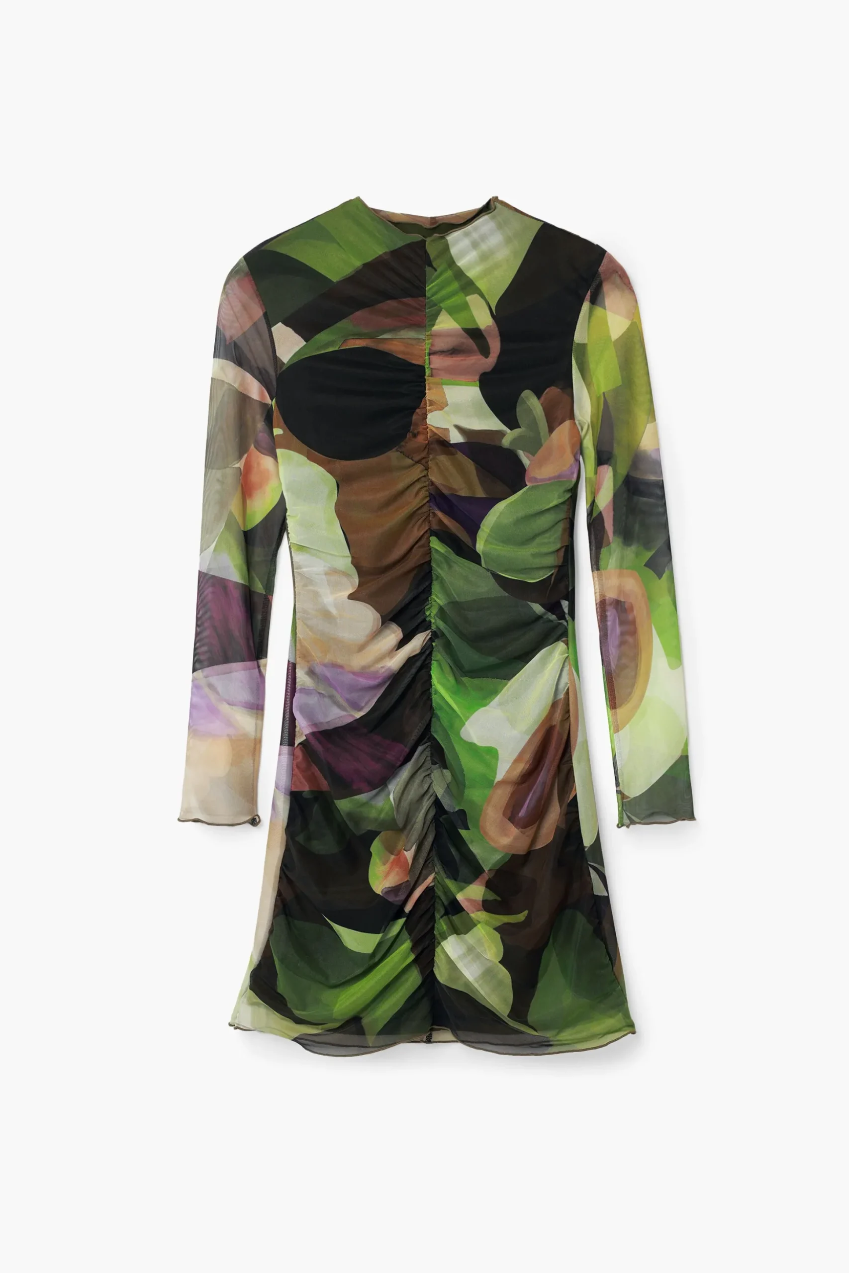 Printed Mini Dress M. Christian Lacroix