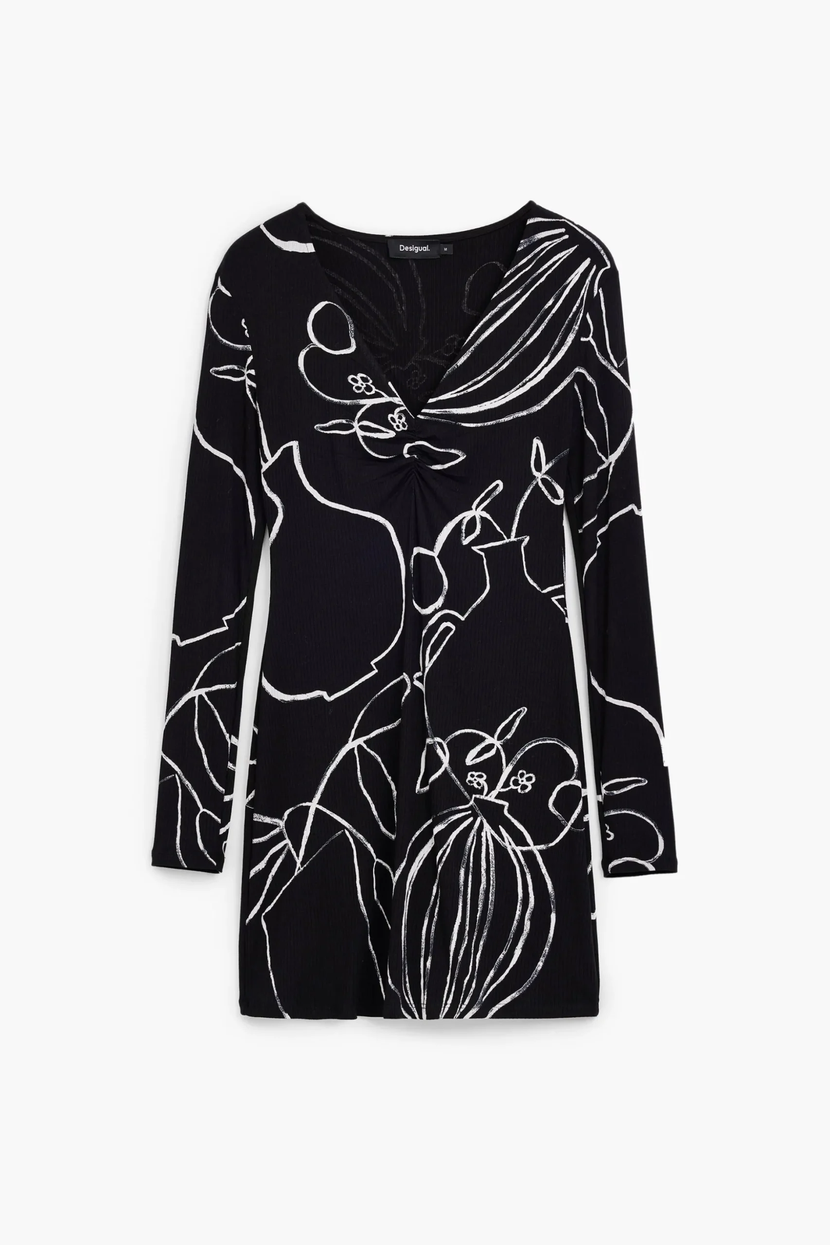 Printed short dress
