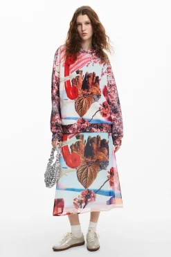 Printed sweatshirt M. Christian Lacroix
