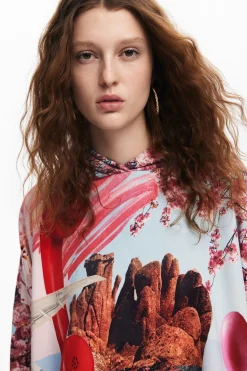 Printed sweatshirt M. Christian Lacroix
