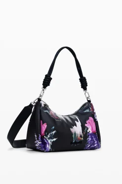 Quilted floral handbag