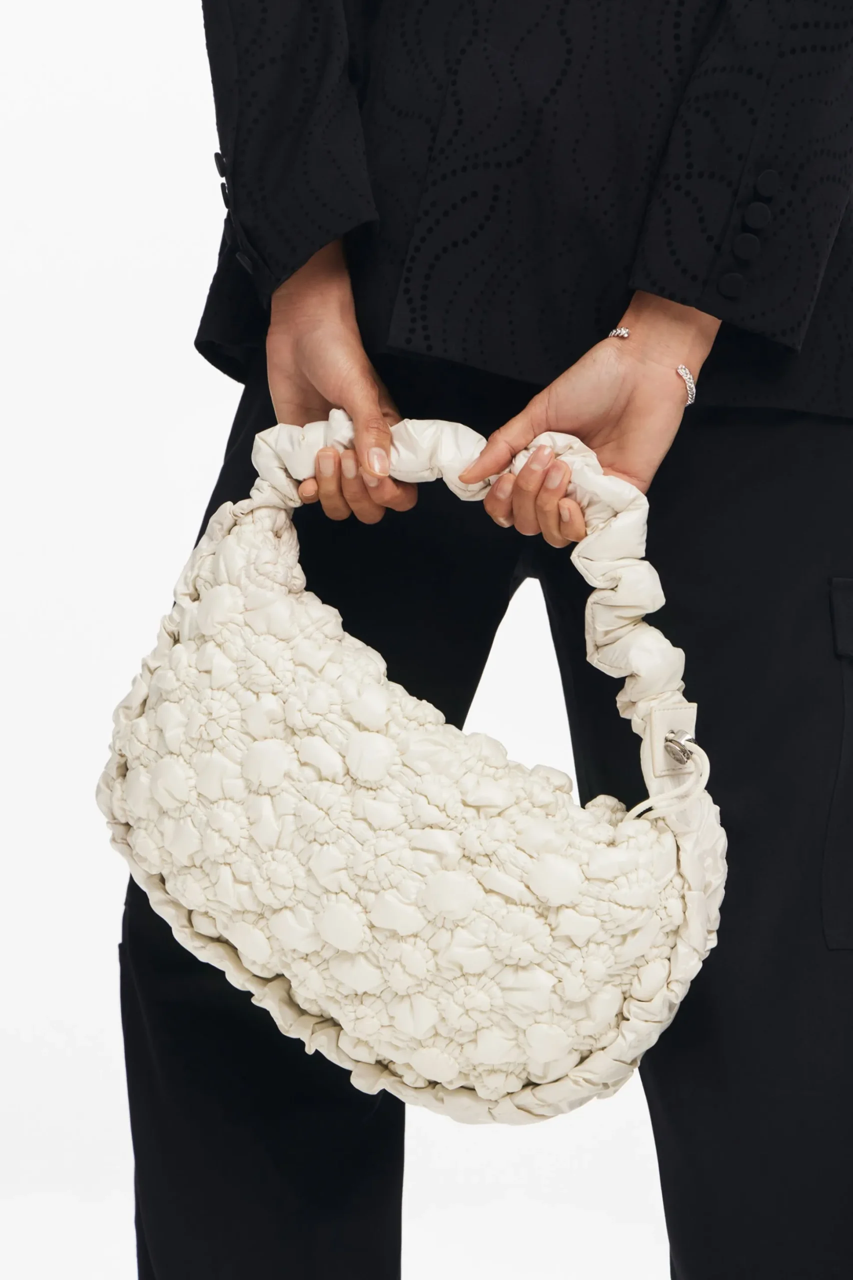 Quilted M bag