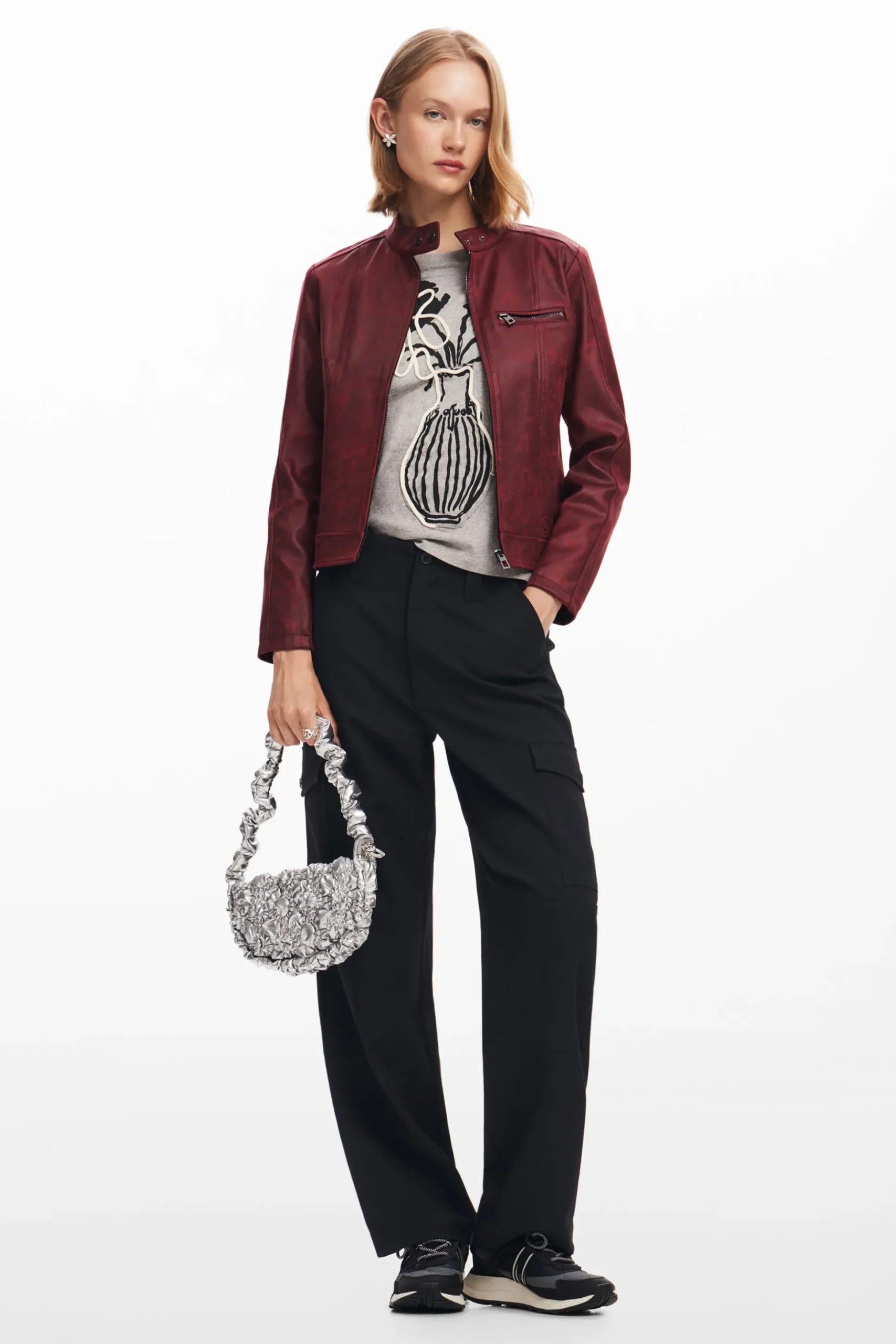 Quilted S bag