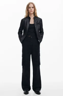 Regular biker jacket