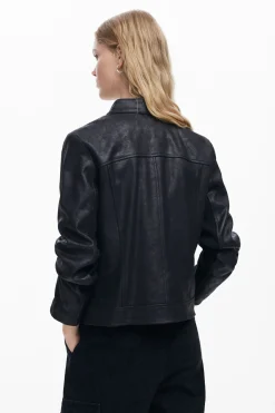Regular biker jacket