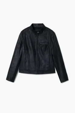 Regular biker jacket