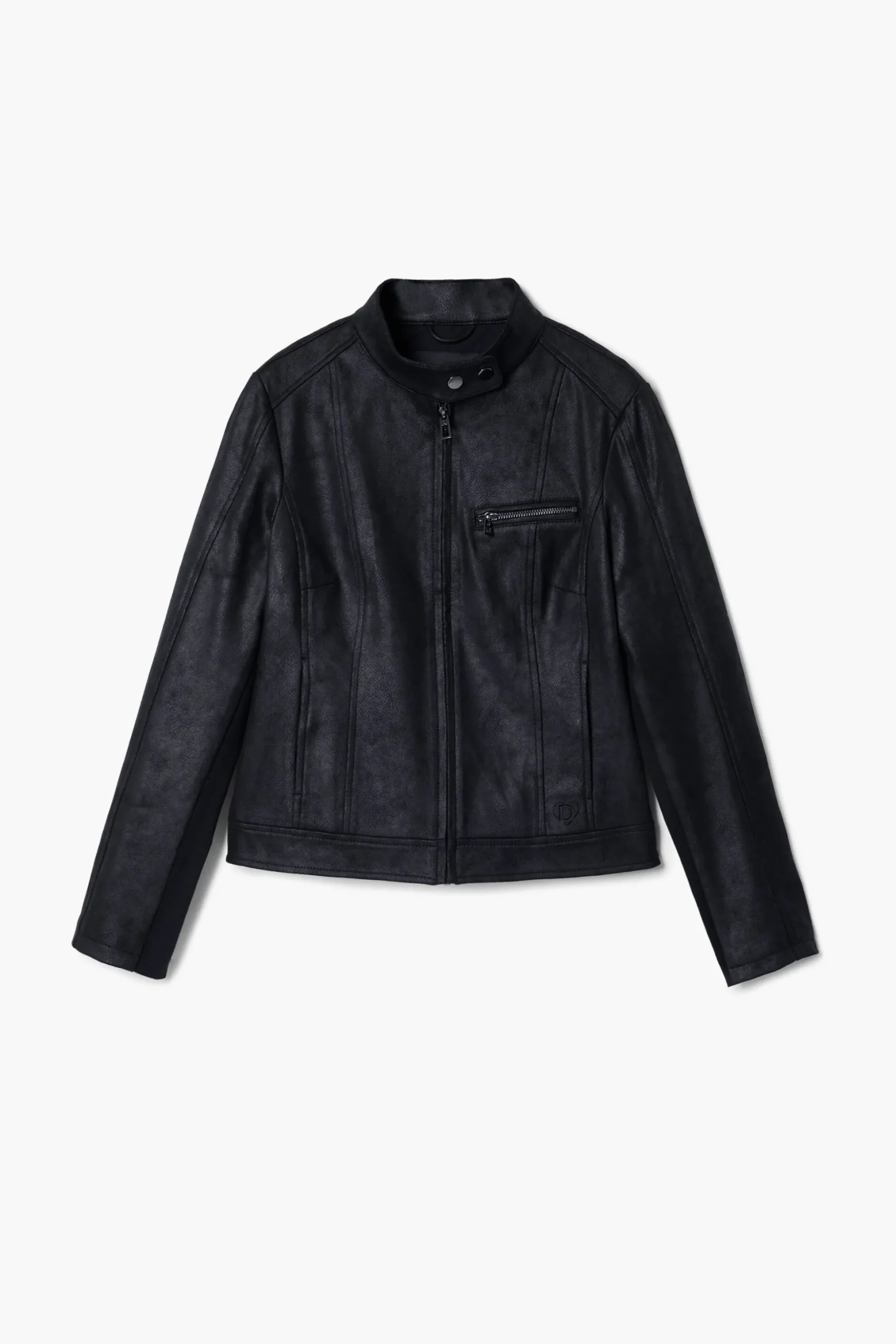 Regular biker jacket