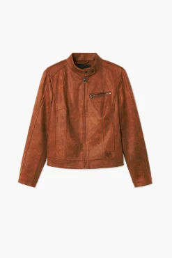 Regular biker jacket