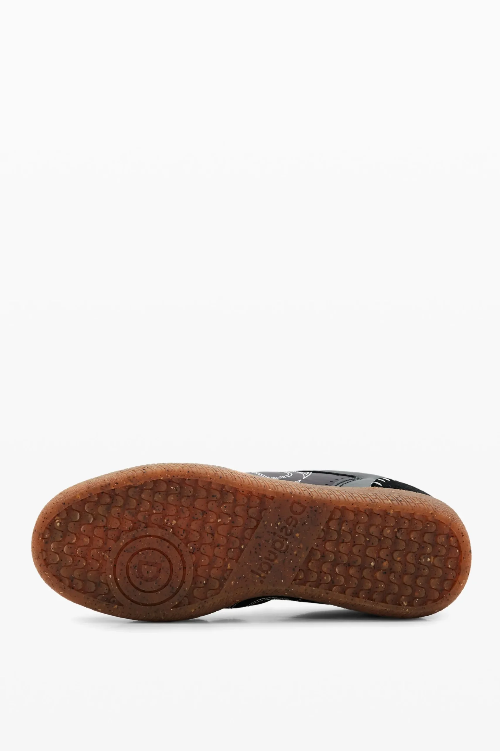 Retro split leather sneakers