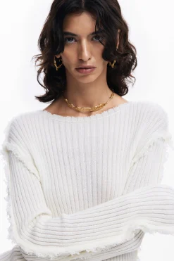 Ribbed knit dress