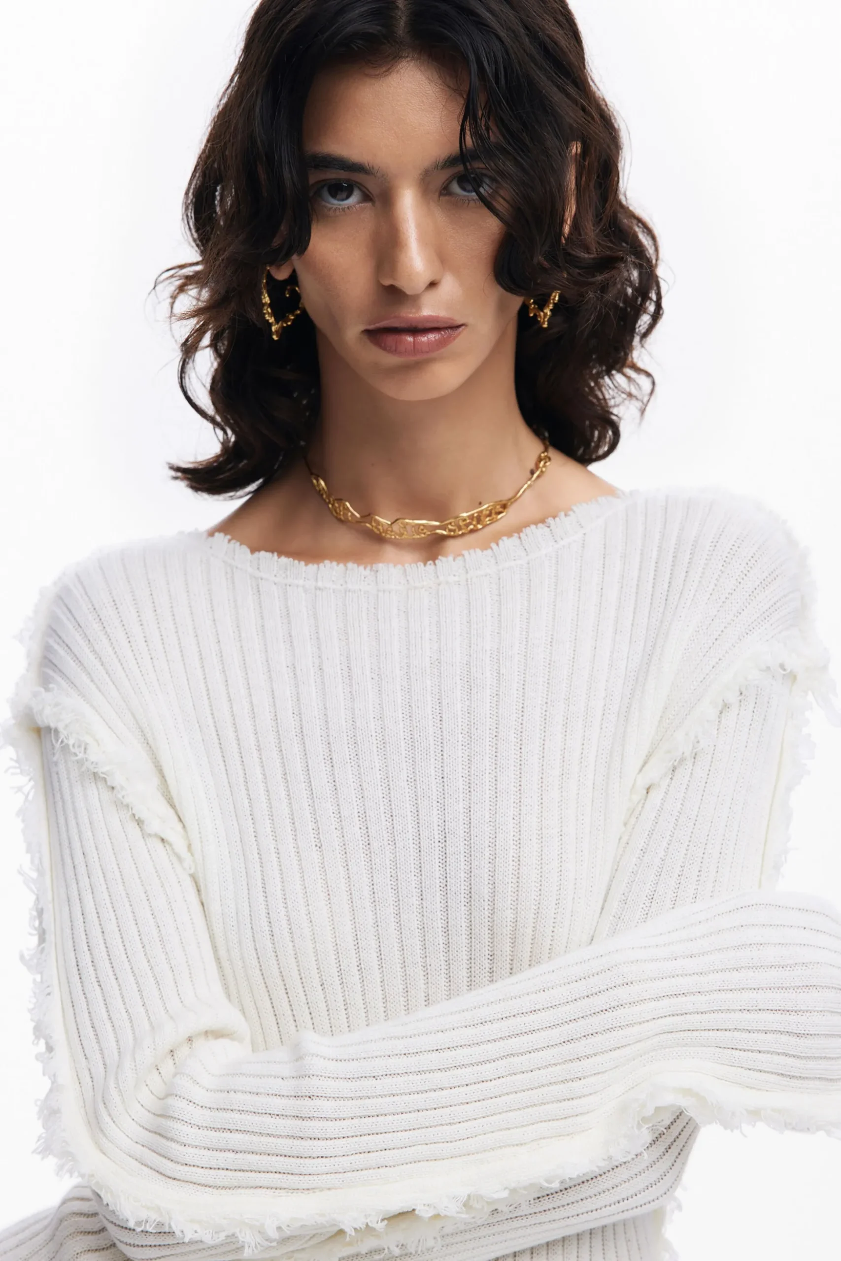 Ribbed knit dress