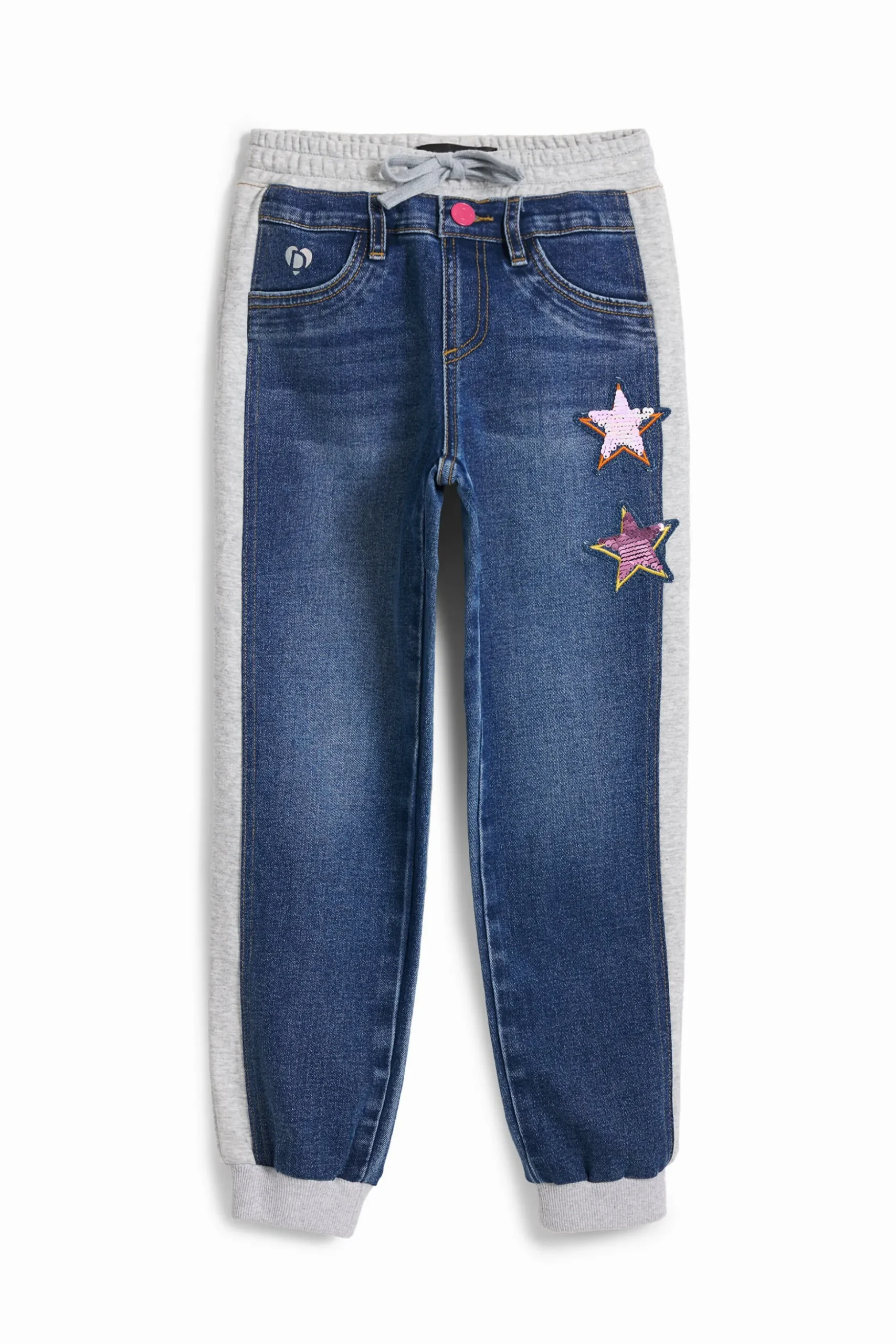 Ribbed star jogger pants